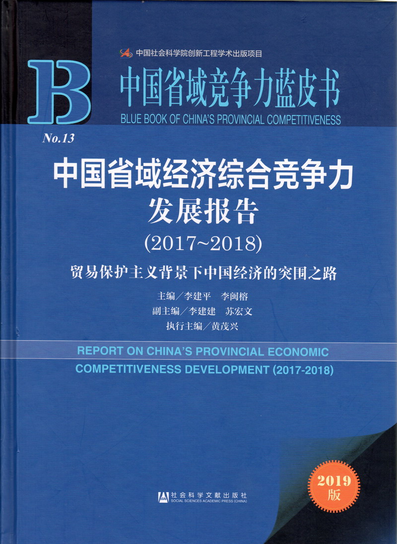 日美少妇逼逼视频中国省域经济综合竞争力发展报告（2017-2018）